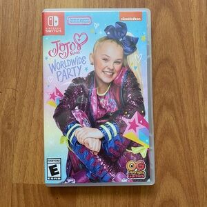 JoJo Siwa Nintendo switch game